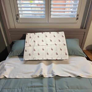 Jingles & Joy French Bulldog Christmas Standard Pillowcases Set 2 Dog Xmas